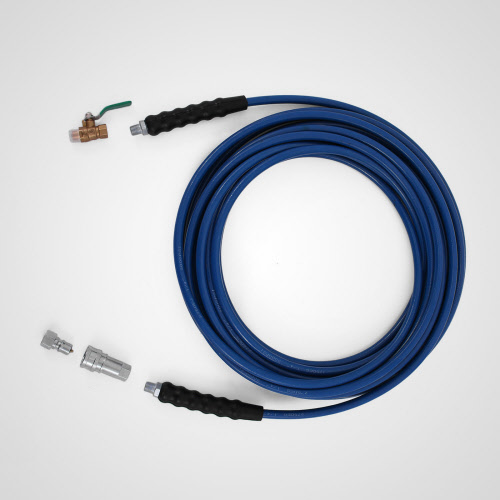 Carpet Cleaning Solution Hose 15m 1/4 Wand Cuff Valve WEPH6